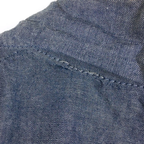 RED SNAP Top Sleeveless Button Up Sheer Floral Boho Beach Summer Y2K Style Small - Picture 8 of 9